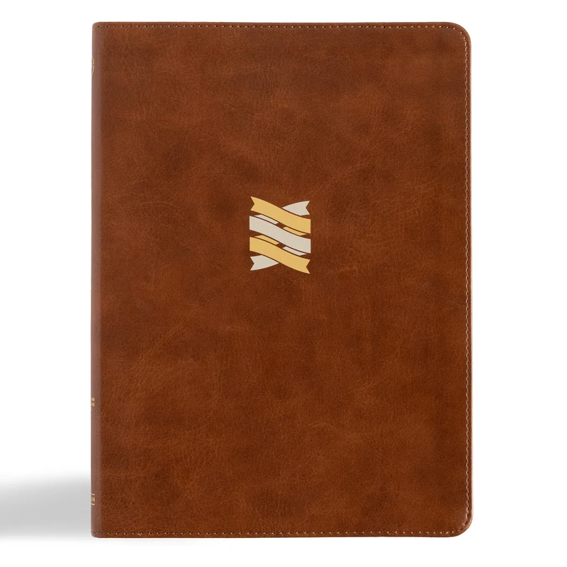 CSB Connecting Scripture New Testament, Brown LeatherTouch: A Study Bible of Biblical Allusions and Quotations