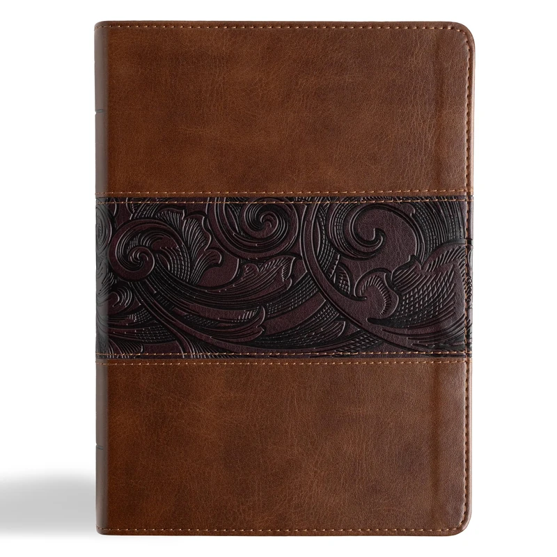 KJV Study Bible, Personal Size Edition, Mahogany LeatherTouch