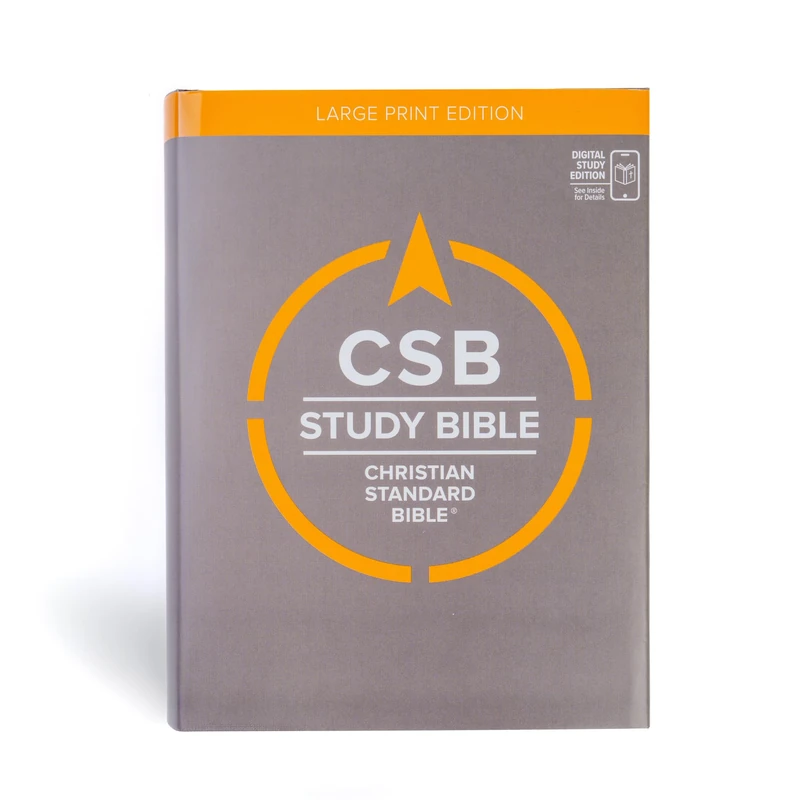 CSB Study Bible, Large Print Edition, Hardcover