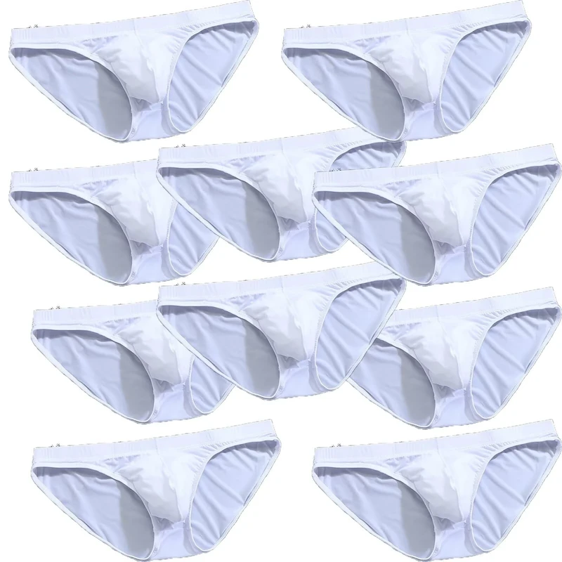 Faringoto Ultra Light Ice Silk Men's Breathable Mesh Thong - Low Waist