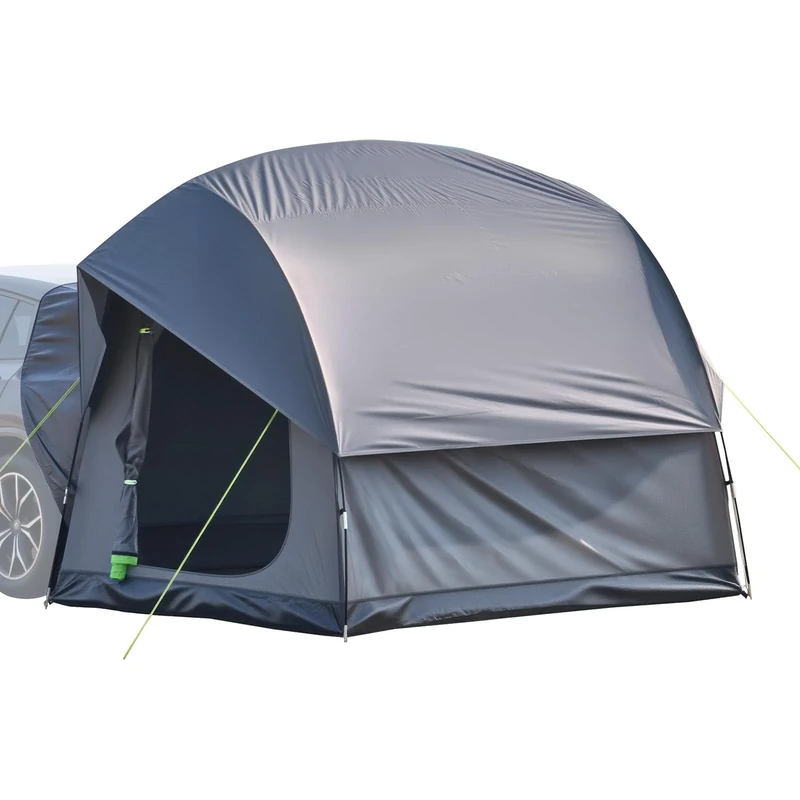 VEVOR 8x 8FT, Waterproof PU2000mm Spacious Double Layer Design for 5-8 Person, SUV Camping Tent with Mesh Windows, Includes Rainfly & Storage Bag, for Outdoor Activities, 240 x 240 x 215 cm