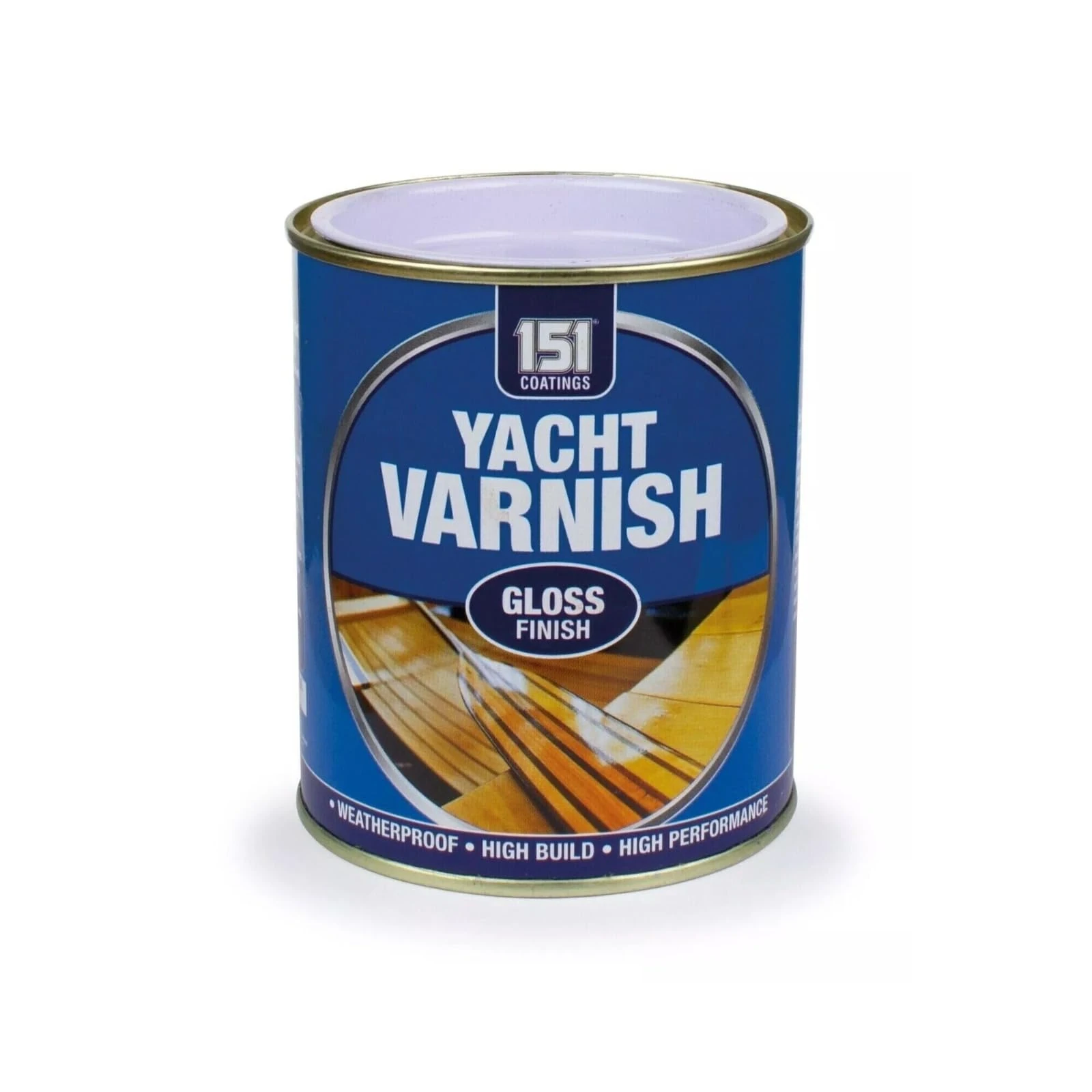 SDMAX Yacht Varnish Paint, Durable and Gloss Finish, Weatherproof, Quick Drying, Non Cracking, Portable Tin, Long Lasting, Easy to Use, Interior Or Exterior Use, 300ml (1pcs)