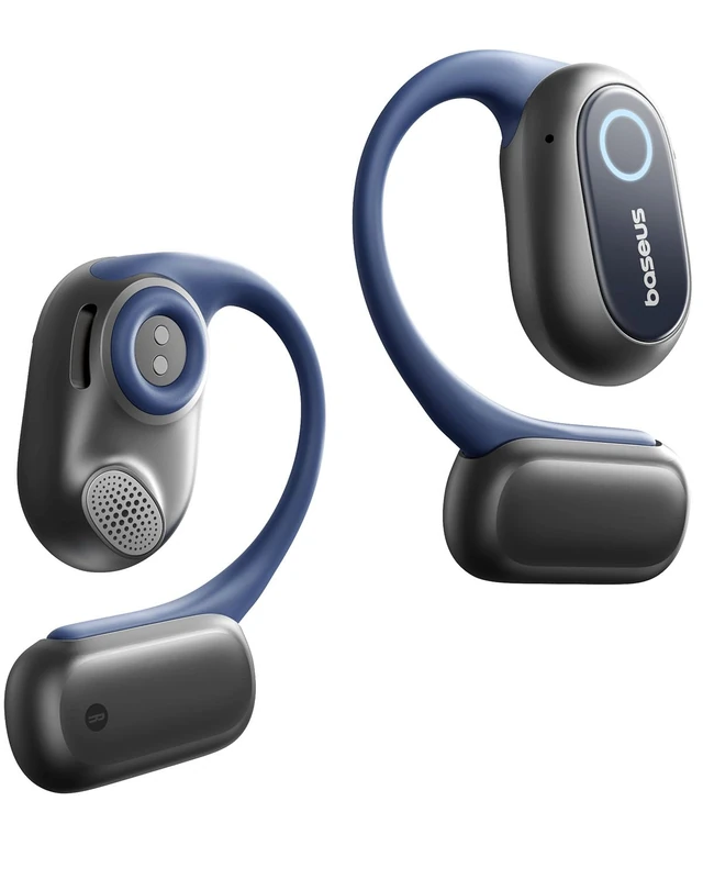 Baseus Bowie MF1 Open-Ear Headphones Bluetooth, Directional Acoustics, Powerful Bass, Ultralight, IPX4 Waterproof, ENC Microphones, Wireless Headphones Bluetooth 5.4 for Running, Training, Fitness