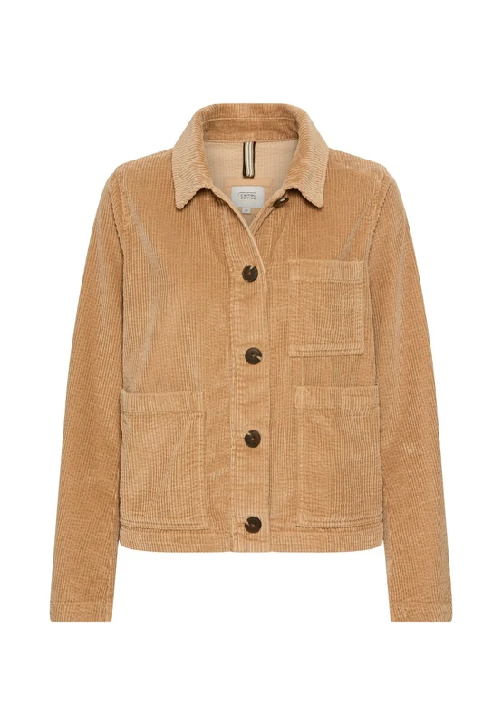 camel active Women's 344220-6f85 Jacket, Caramel, 14