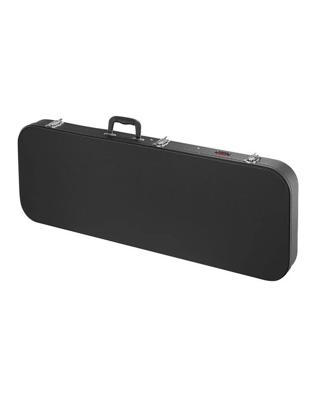 VEVOR Electric Guitar Hard Case, 43.11 in Rectangular Guitar Hard Case, with Lock Latch Keys Handle, PVC Padding Soft Lining Water-Resistant Hard Shell Guitar Cases, for 39 in Electric Guitars, Black
