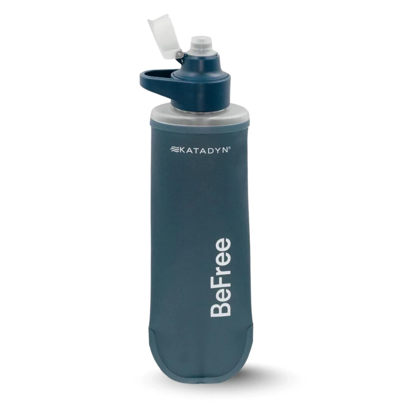 Katadyn BeFree Outdoor Water Filter AC 0.5L - Ultralight Filter Bottle with Activated Carbon & EZ-Clean Membrane™ – Safe Drinking Water Anytime, Anywhere, Ideal for Outdoors, Backpacking, and Hiking
