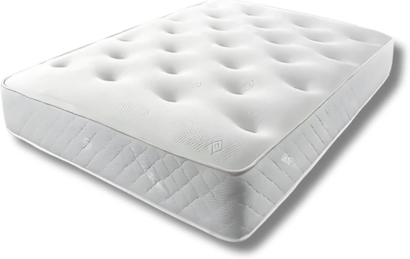 Divan Beds Deals NEW Memory Foam & Spring Quilted Mattress (5FT King)