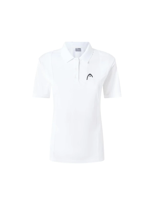 HEAD Club 25 TECH Polo Shirt Women White - Image 1