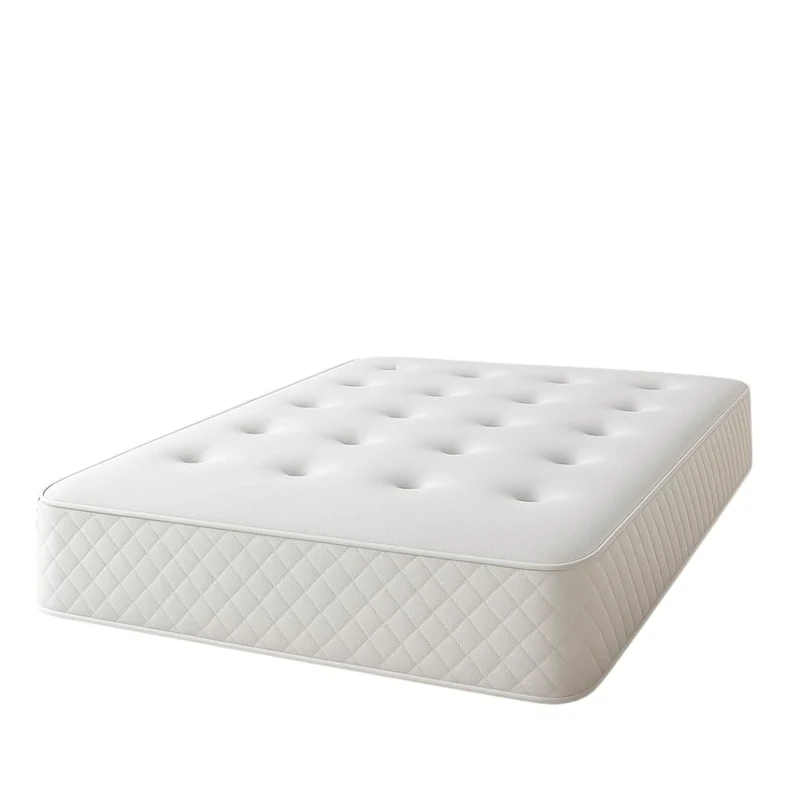 Divan Beds Deals Cool Blue Memory Foam Sprung Mattress 8" (20 cm) Deep (3FT Single)