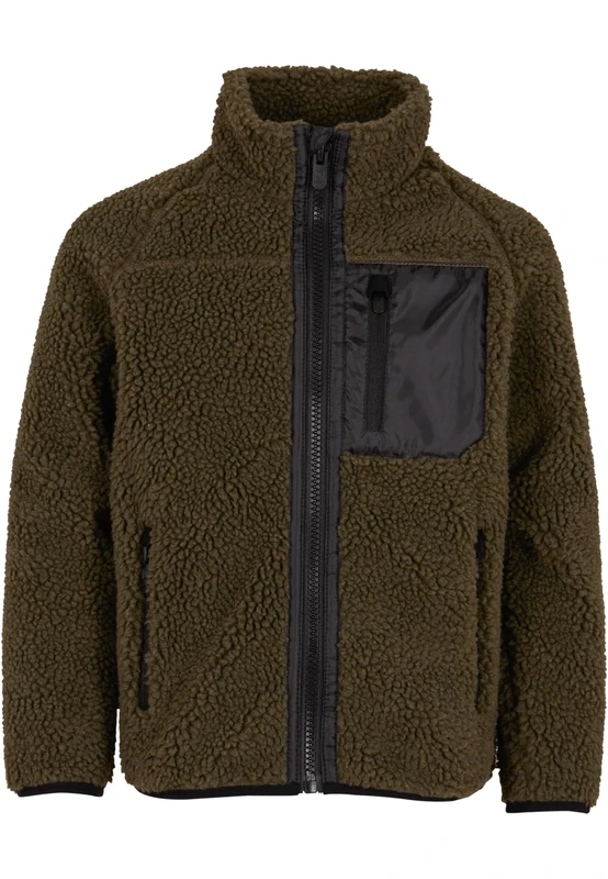 Brandit Boys' Pullover Sweater, green, 158 - Image 1