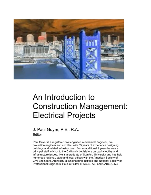 An Introduction to Construction Management: Electrical Projects: 29 - Image 1