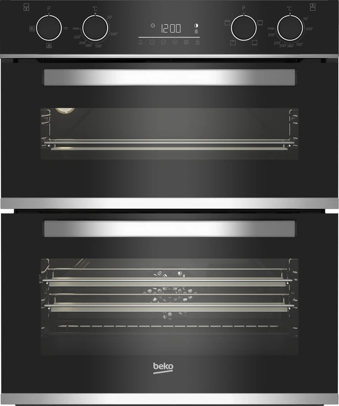 Beko bPRO 500 Built Under Electric Double Oven - Black - A/A Rated