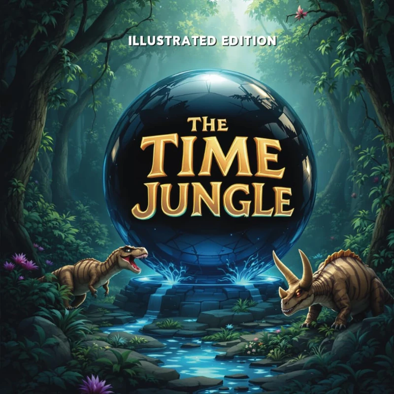 The Time Jungle: Illustrated Edition - Full-Color Adventure Book