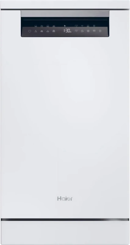 Haier I-Pro Shine Series 5 Slimline Dishwasher - White - C Rated
