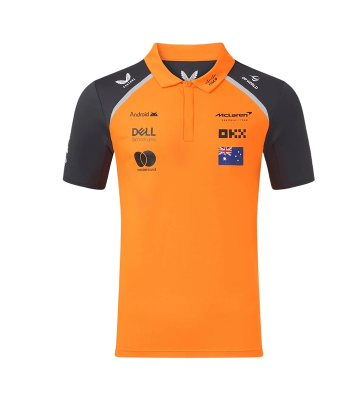 McLaren Castore Men's Team Polo Shirt