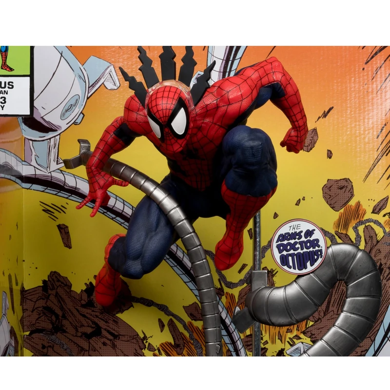 McFarlane Marvel Spider-Man 1:6th Scale Collectible with Scene & Comic (Marvel Tales #223) Toys - Image 1