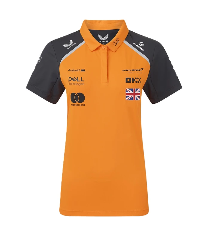 Castore Women's Team Polo Shirt (McLaren)