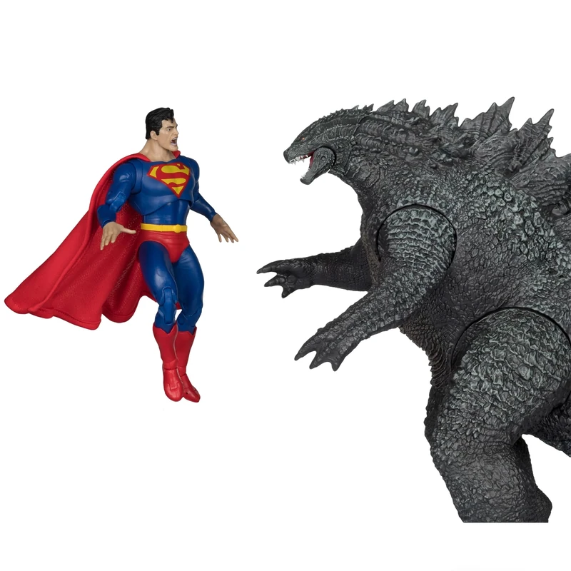 McFarlane DC Multiverse Superman vs. Godzilla (Justice League vs. Godzilla vs. Kong) 2pk Toys