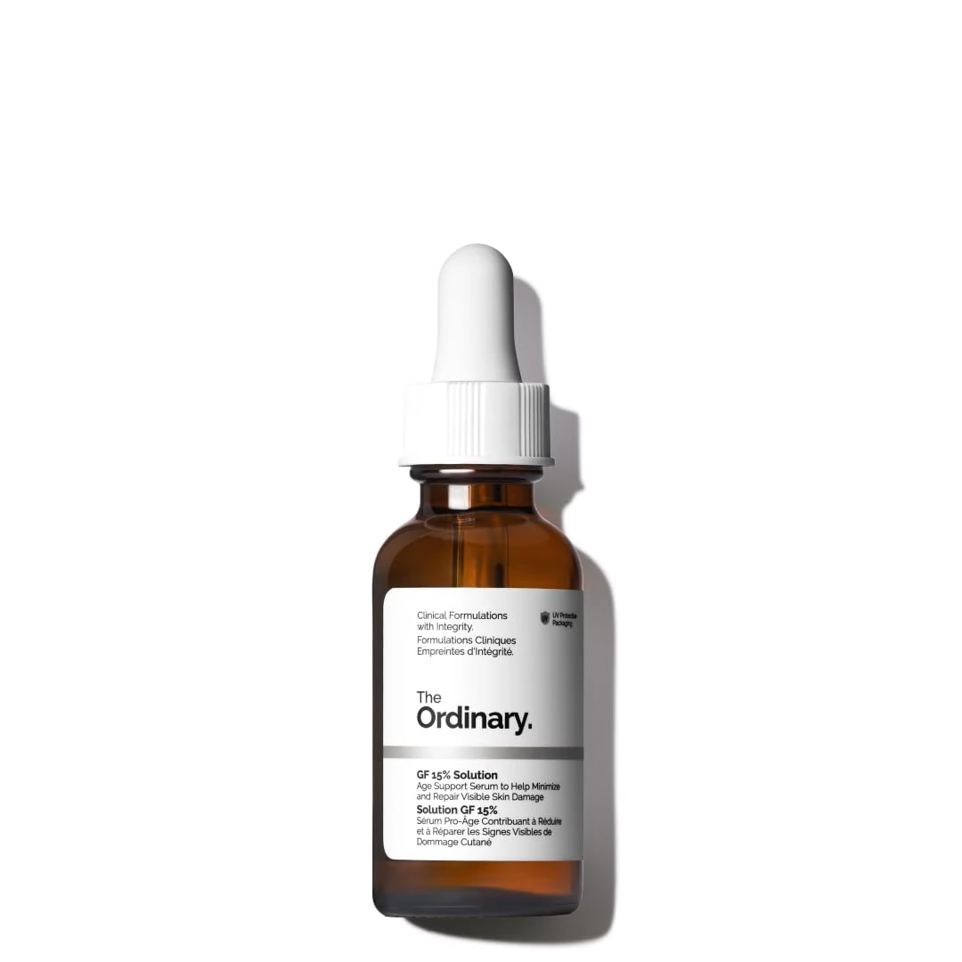 The Ordinary GF 15% Solution, Anti-Aging Formula for Visible Skin & Wrinkle Repair, 30ml