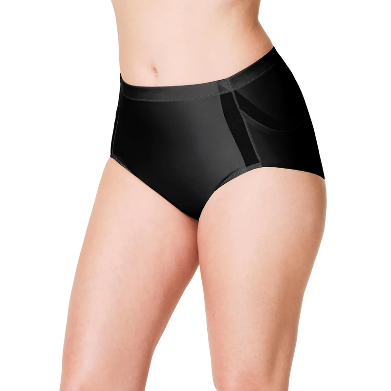 Spanx Womens Shape Booty Lifting Brief, Very Black, 2X