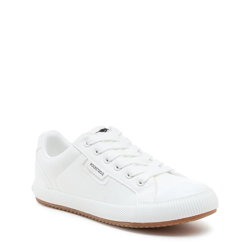 Rocket Dog Women's Cheery Low Sneaker, White, 5 UK