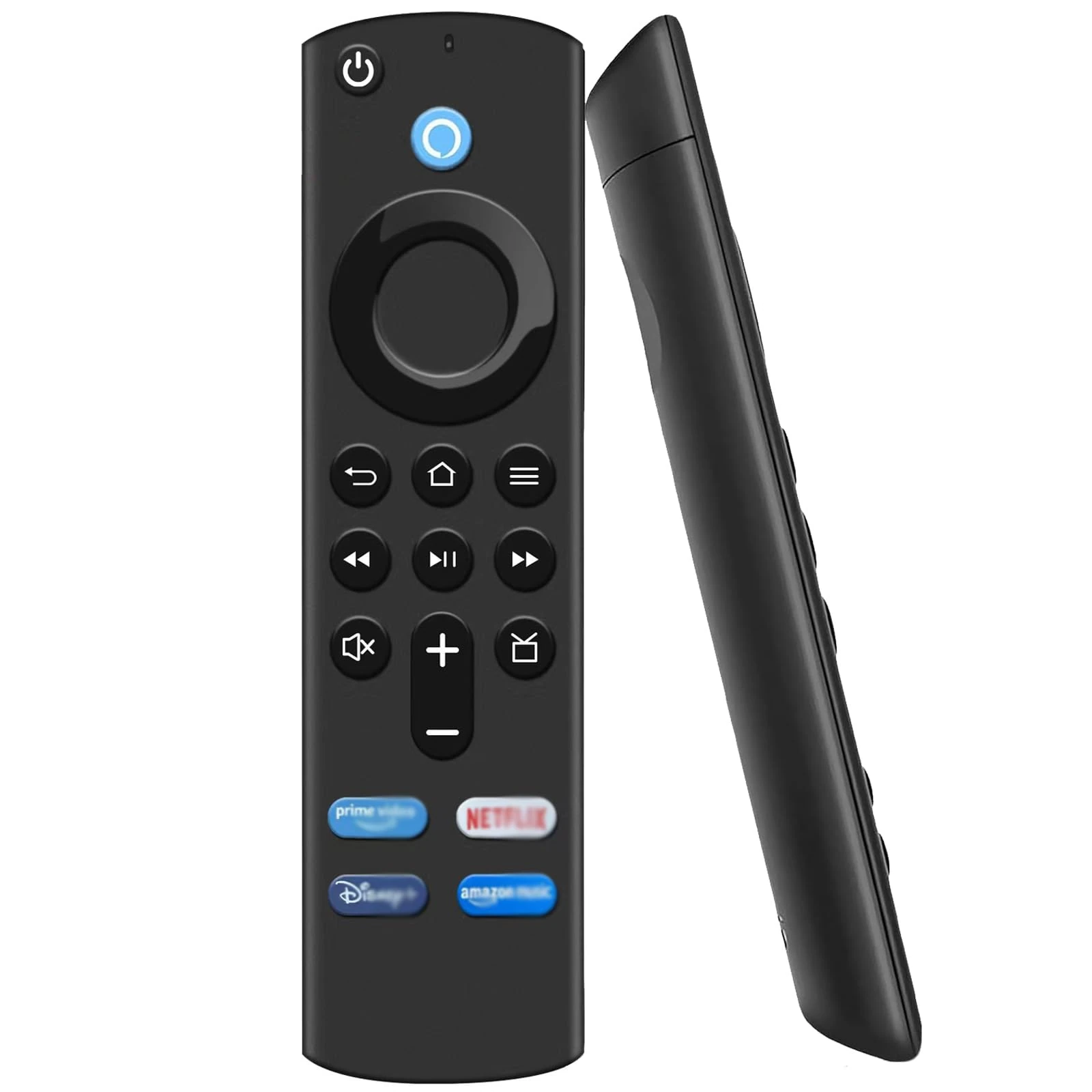 Replacement Voice Firestick Remote (3rd Gen) with Voice Function fit for Fire-TV-Stick (2nd Gen, Lite, 4K/4K Max/Lite), and fit for Smart TVs Cube (1st Gen and Later)