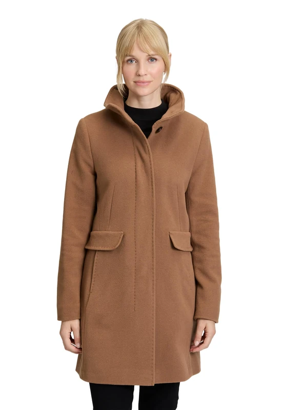 Gil Bret Ladies Wool Coat, Classic Nougat, 18