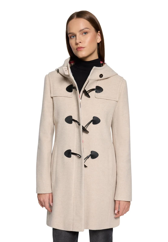 Gil Bret Ladies Wool Coat, Savannah Melange, 10