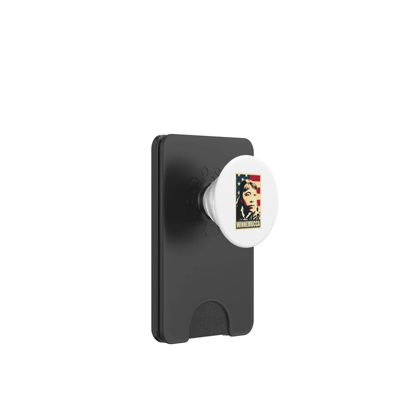 Sarah Winnemucca. Iconic American Woman. PopSockets PopWallet for MagSafe - Image 1