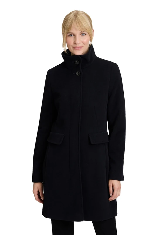 Gil Bret Ladies Wool Coat, night blue, 18