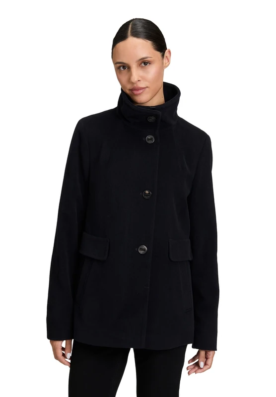 Gil Bret Ladies Wool Coat, night blue, 14