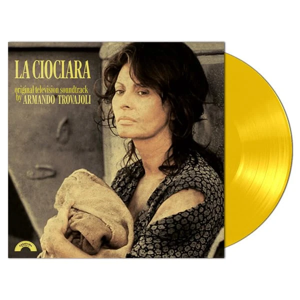 La Ciociara (Original Soundtrack) - Limited 140-Gram Yellow Gold Colored Vinyl with Poster [Vinyl LP] [VINYL]