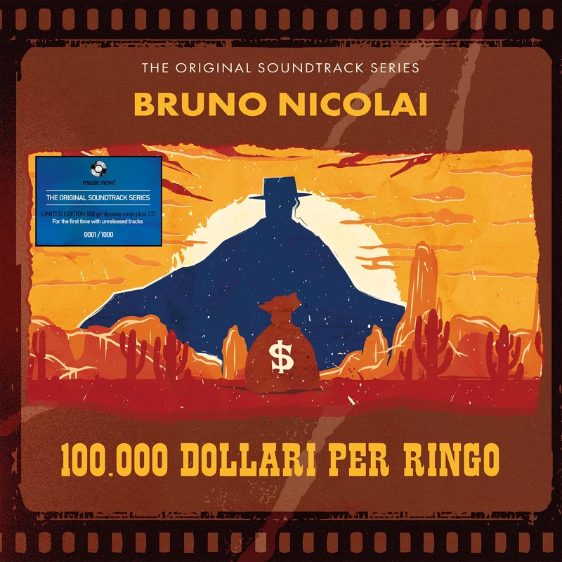 100.000 Dollari Per Ringo - Original Soundtrack (Numbered Edition) (Transparent Orange Vinyl) [VINYL]