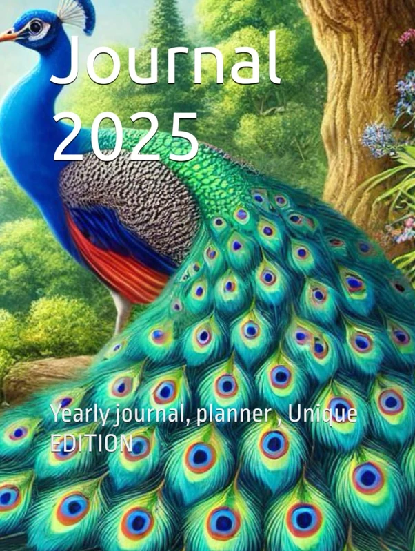 Journaling in 2025: Yearly journal, planner , Unique EDITION
