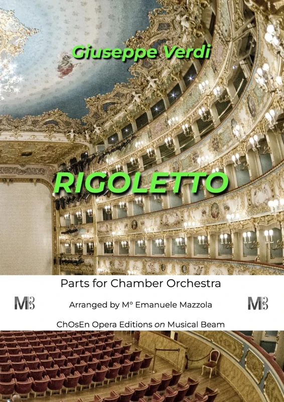 Rigoletto for Chamber Orchestra: Parts