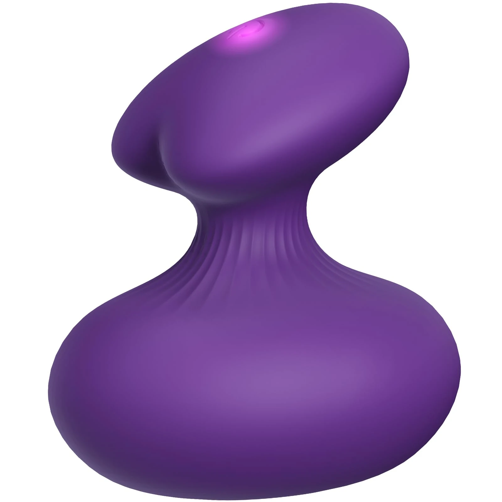 MANFLY Neck Massage Ball, MANFLY Rechargeable Handheld Muscle Massager (Purple)
