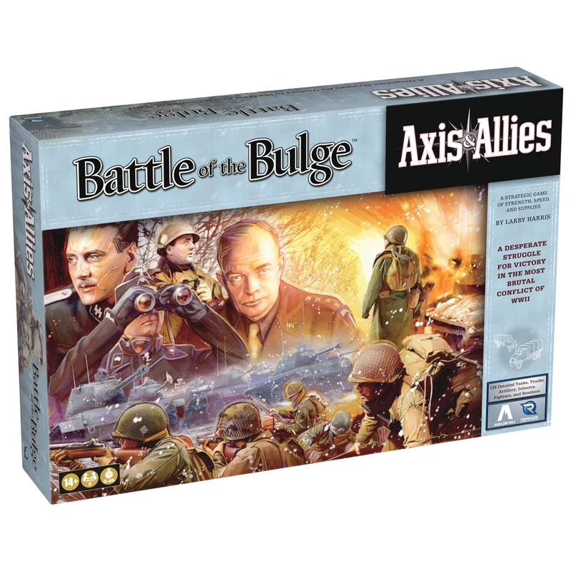 Renegade Game Studios | Axis & Allies: Battle of the Bulge | Board Game | Ages 14+ | 2 Players | 3-4 Hours Playing Time