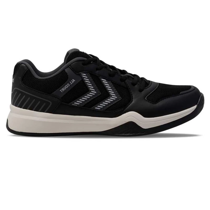 hummel Unisex All Court Handball Shoe, Black, 13.5 UK