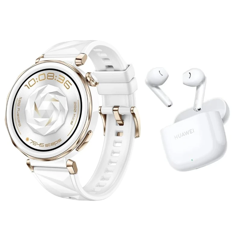 HUAWEI WATCH GT 5 Pro 42mm White +Freebuds SE 2 white