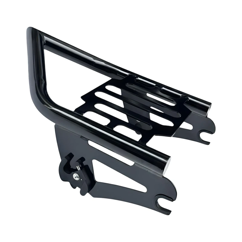 AIRCMT 09-24 Detachable Luggage Rack for Harley Davidson Touring Road+Glide Street+Glide Road+King CVO 2009-2024 Gloss Black