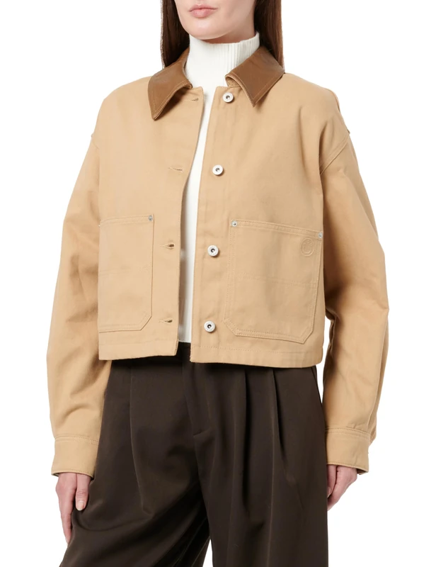 HUGO Women's Jacket Flat, Open beige., 16