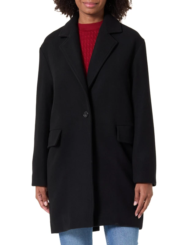 BOSS Women's Coat, dark blue, 8