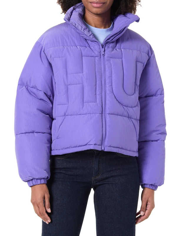 Hugo Women's Outerwear Jacket, Medium Purple, S