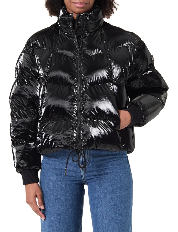 HUGO Women's Outerwear Jacket, black, XL