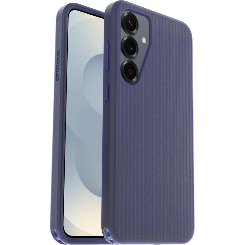 OtterBox Symmetry Series Soft Touch Case for Samsung Galaxy S25+, Shockproof, Drop proof, Protective Thin Case, 3x Tested to Military Standard, Blue/Purple