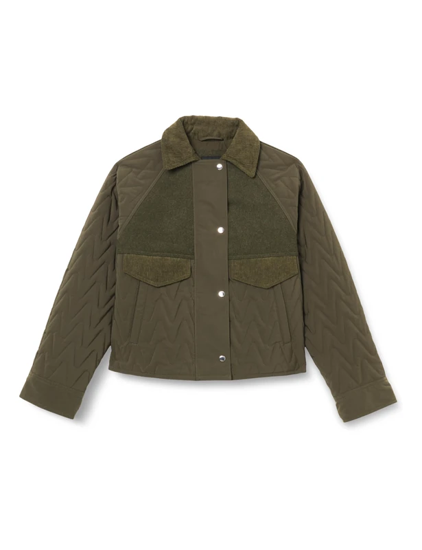 BOSS C_pabori Women's Outerwear Jacket, dunkelgrün, 10