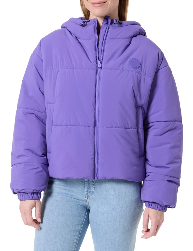 HUGO Women's Freya-1_B Outerwear_Jacket, Medium Purple, XXL