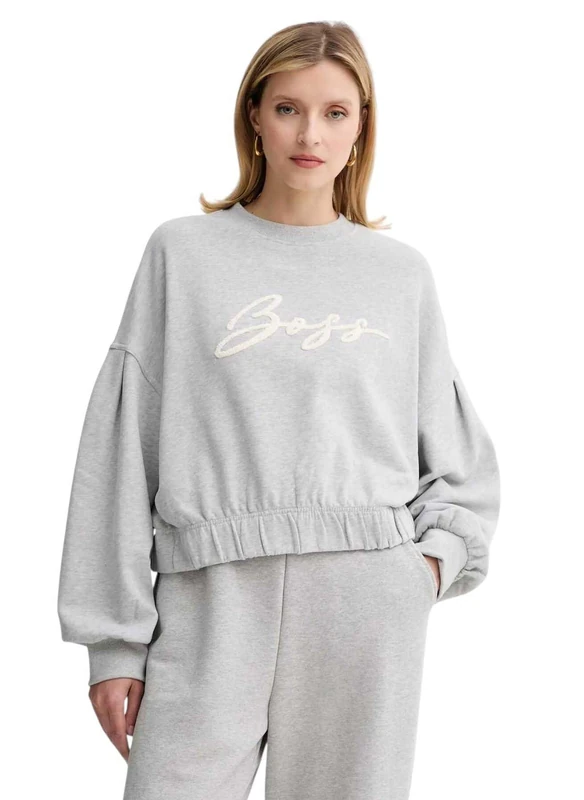 BOSS Women's C_Easton Sweatshirt, black, XS