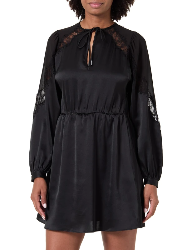 BOSS Women's C_dlassys Dress, Black, 8