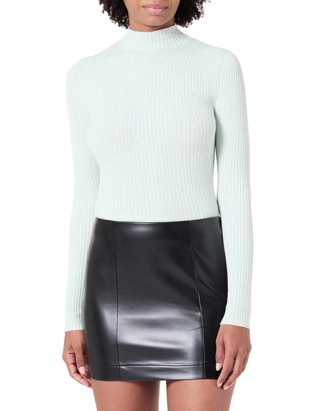 Hugo Women's Sarmie_b Knitted Sweater, Light/Pastel Green, S